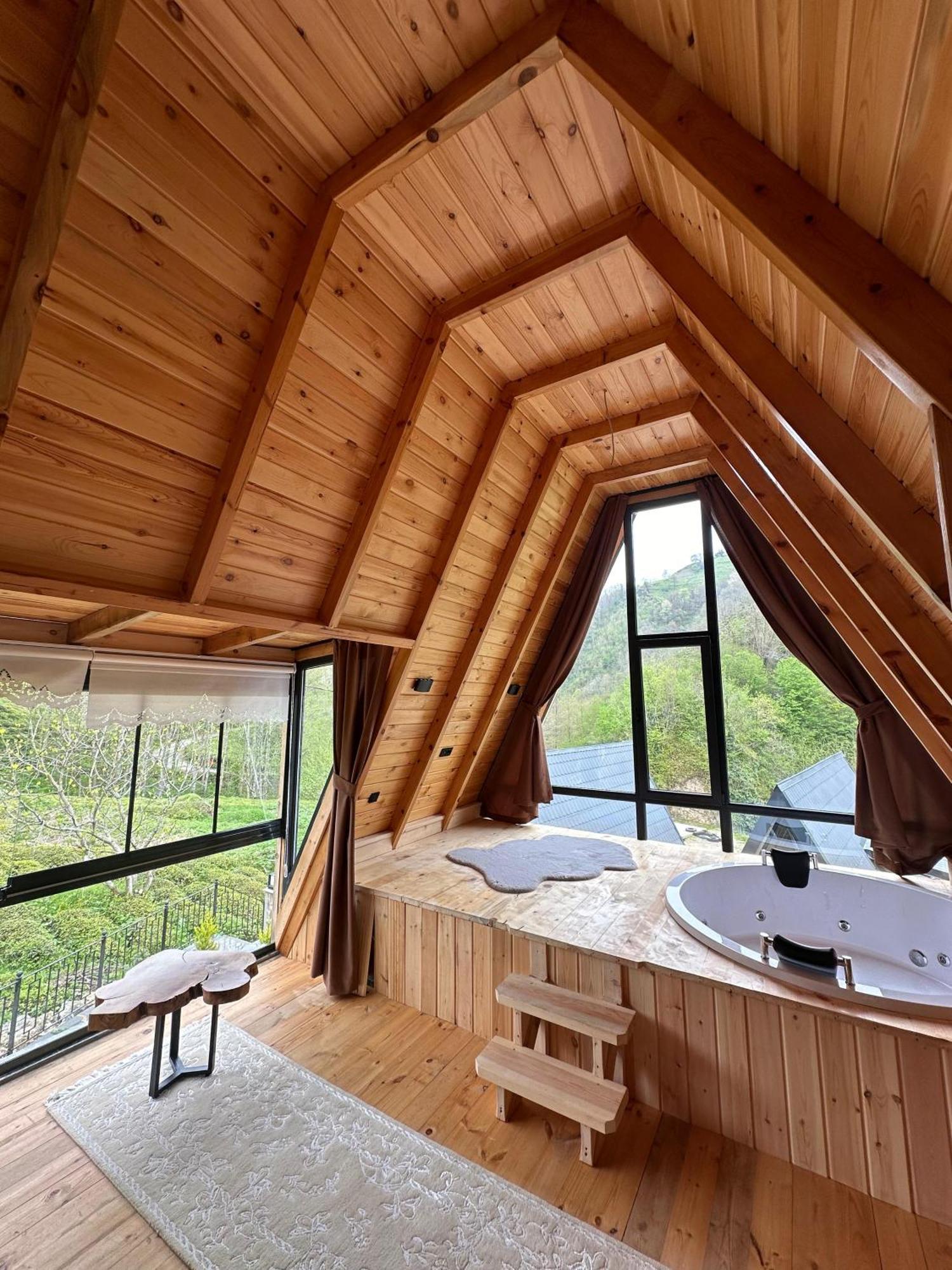 Ruby Bungalov Dogal Yasam Evleri Bed and Breakfast Pazar  Exterior foto