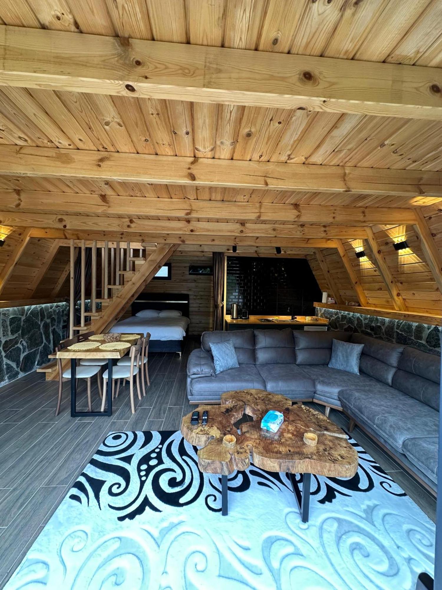 Ruby Bungalov Dogal Yasam Evleri Bed and Breakfast Pazar  Exterior foto